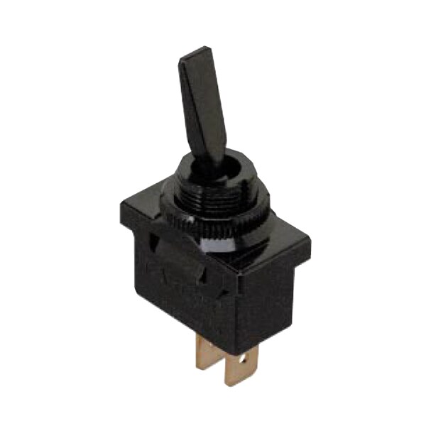 Gc Electronics Switch Toggle On Off SPST Paddle 10A Black 35180 Zoro